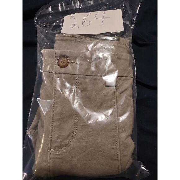 Duluth Trading Women's Workday Warrior Chino Trousers Moss Green 8 x 29 (28) - Picture 6 of 6